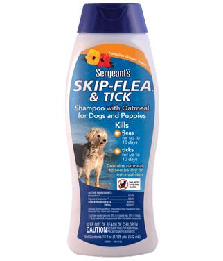 Skip-Flea & Tick shampoo with oatmeal