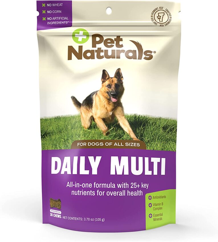 pet naturals daily multi perro
