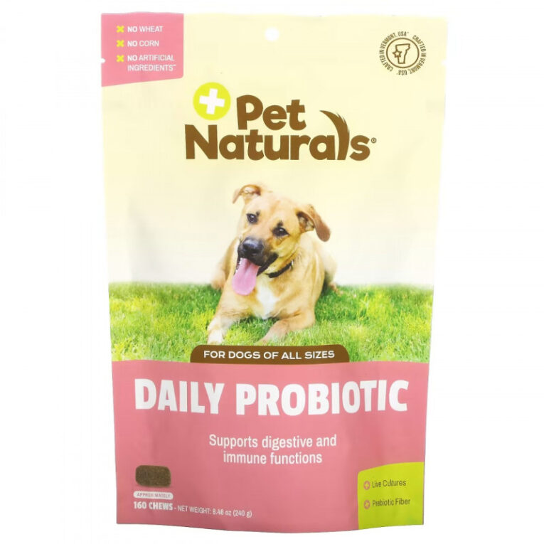 pet naturals daily probiotic perro
