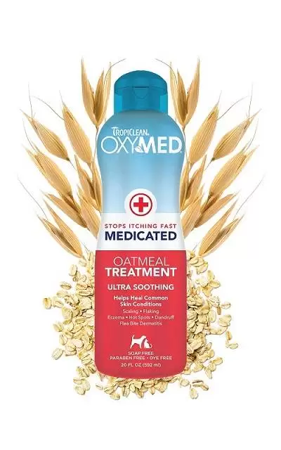 tropiclean oximed oatmeal