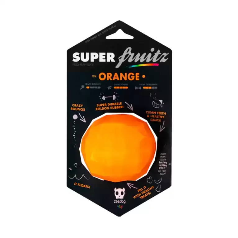 zeedog super fruitz orange