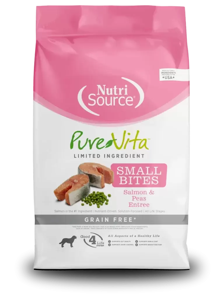 nutri source pure vita salmon samall