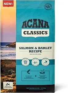 Acana Classics Salmon & Barley Recipe